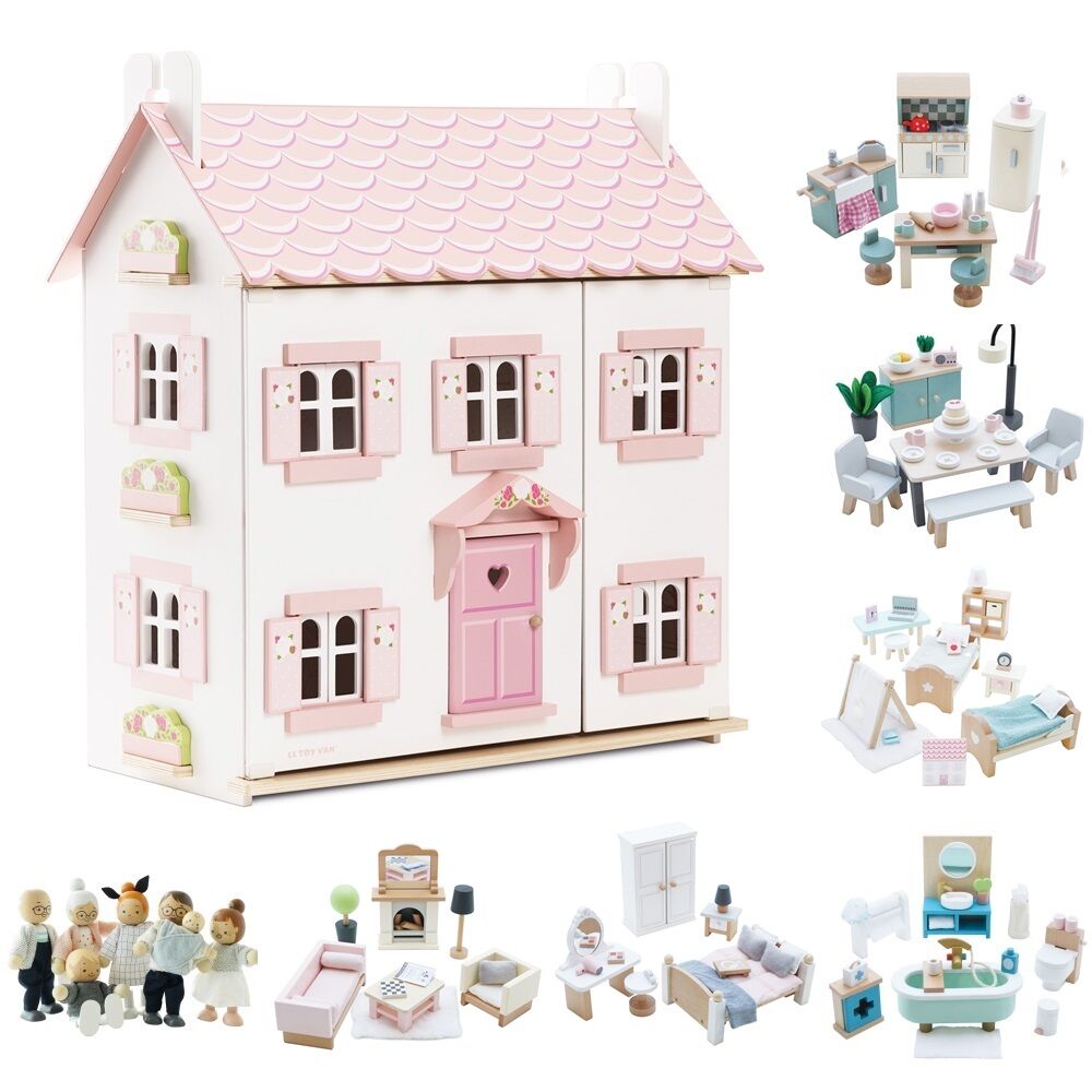 Sophie's Wooden popular Dollhouse Le Toy VaN doll house GIRL TOYS CHILDRENS DOLL COLLECT