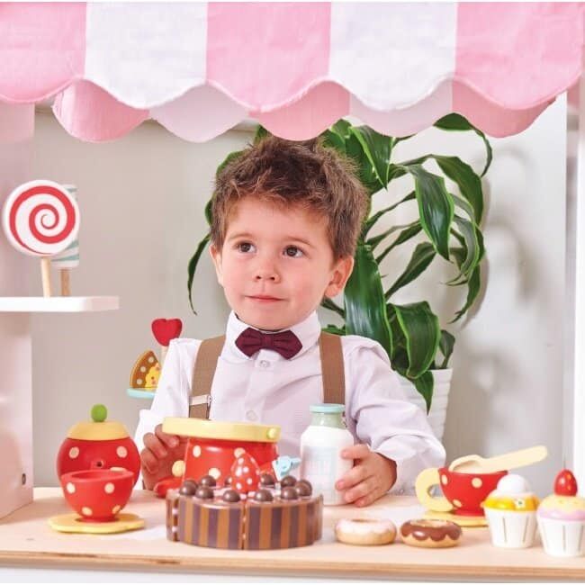 Le Toy Van Tea Time Trolley - Image 4