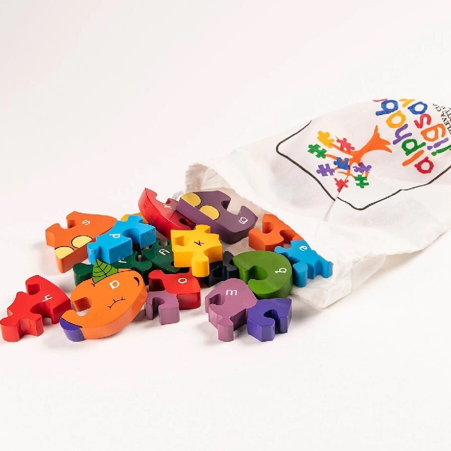 Alphabet Jigsaw Dinosaur - Image 3