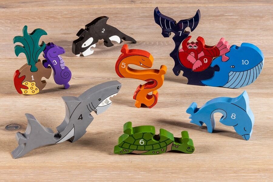 Alphabet Jigsaw Numbers Ocean - Image 6