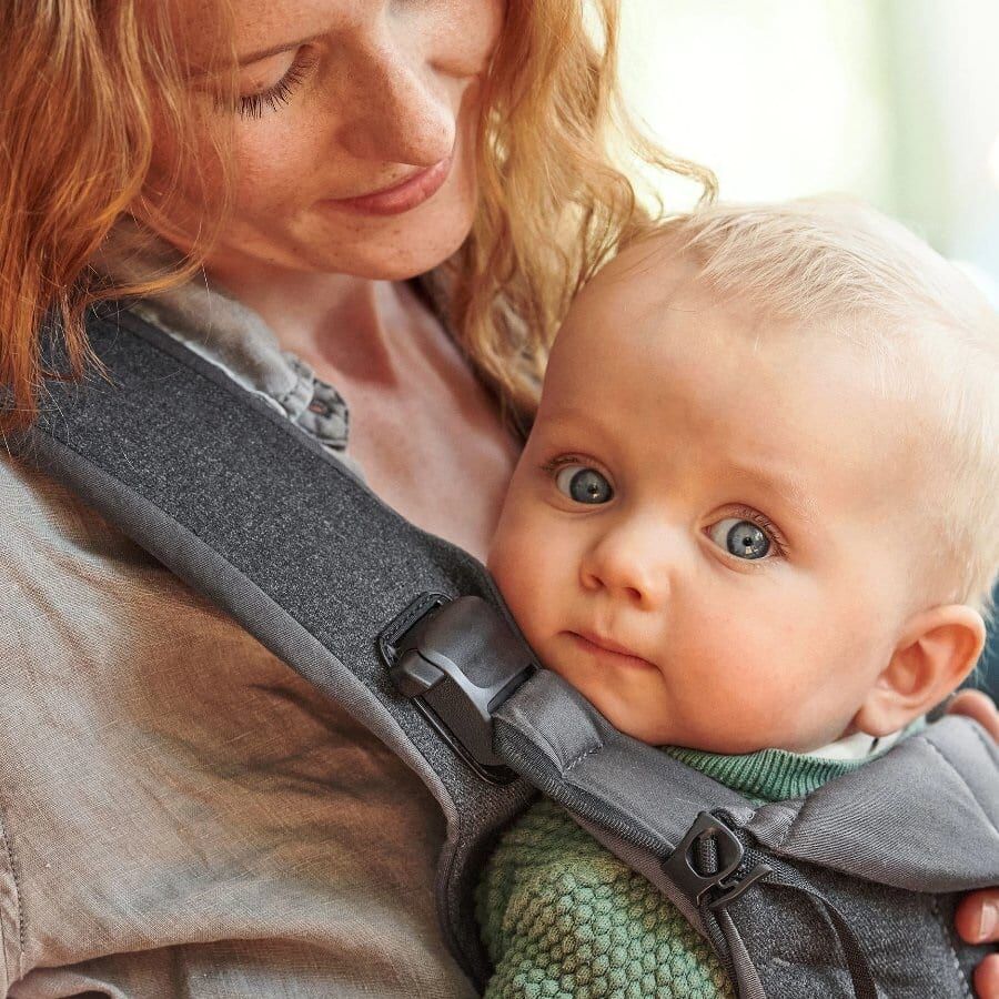 Babybjorn Baby Carrier - One Denim Grey / Dark Grey - Image 3