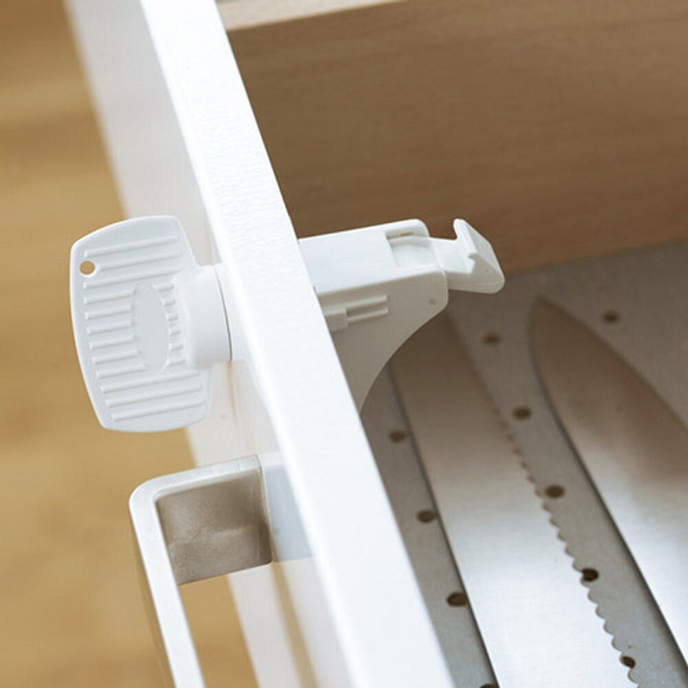 BabyDan Magnet Cabinet Lock is a great Self Adhesive product for childproofing and general Baby safety on cabinet doors and drawers.
