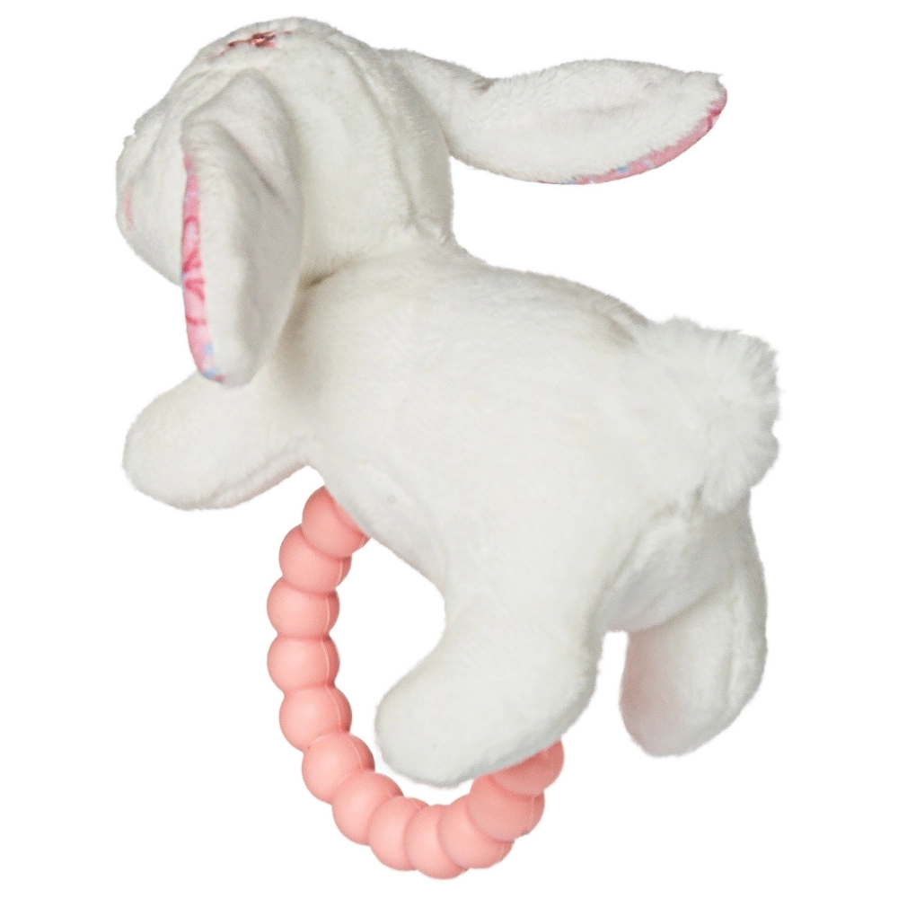 Bella Bunny Soft Baby Rattle With Teether Ring 3