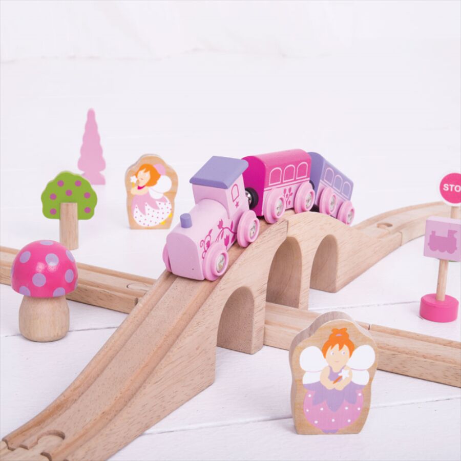 BigJigs Fairy Figure Of Eight Train Set - Image 6