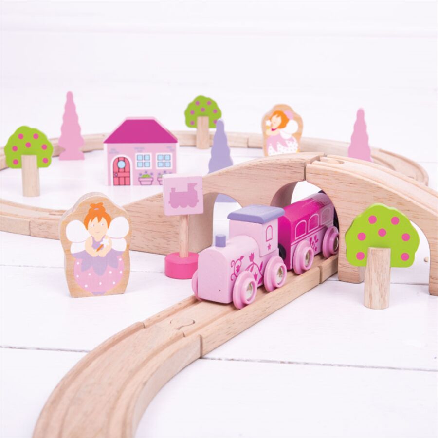 BigJigs Fairy Figure Of Eight Train Set - Image 3