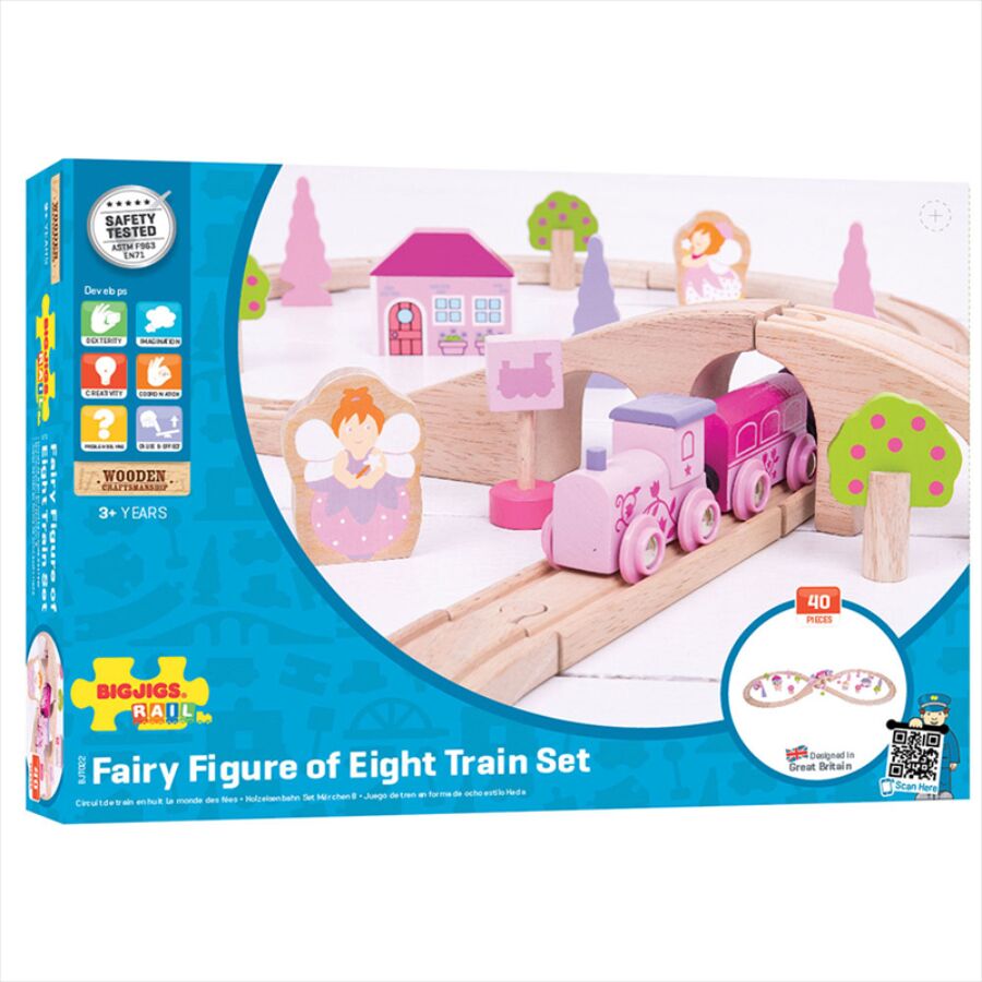 BigJigs Fairy Figure Of Eight Train Set - Image 10