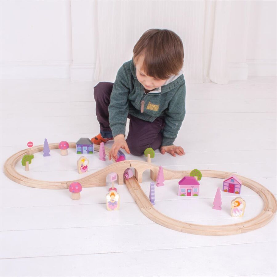 BigJigs Fairy Figure Of Eight Train Set - Image 2