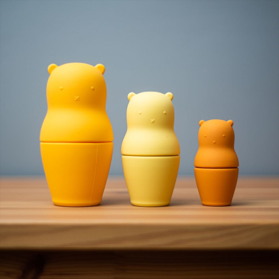 Bigjigs Nesting Bears - Image 6