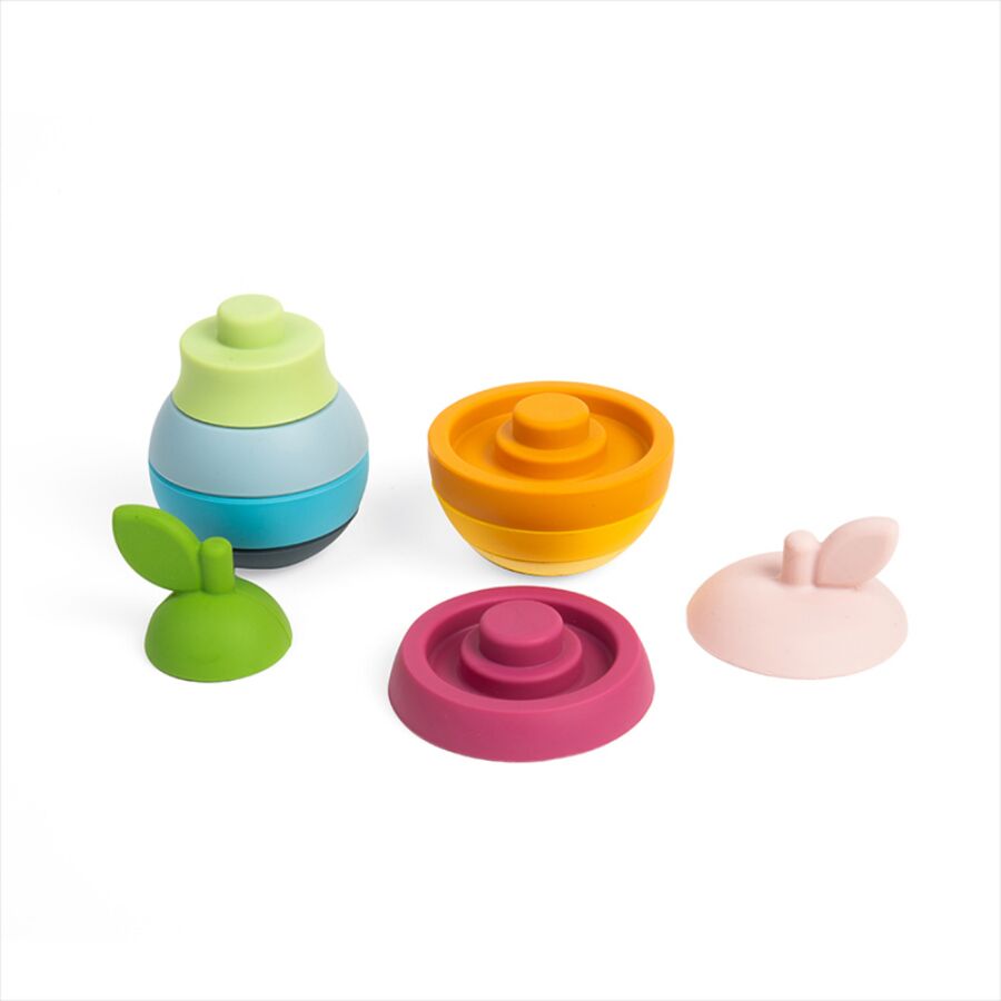 Bigjigs Toys Stacking Apple & Pear - Image 3