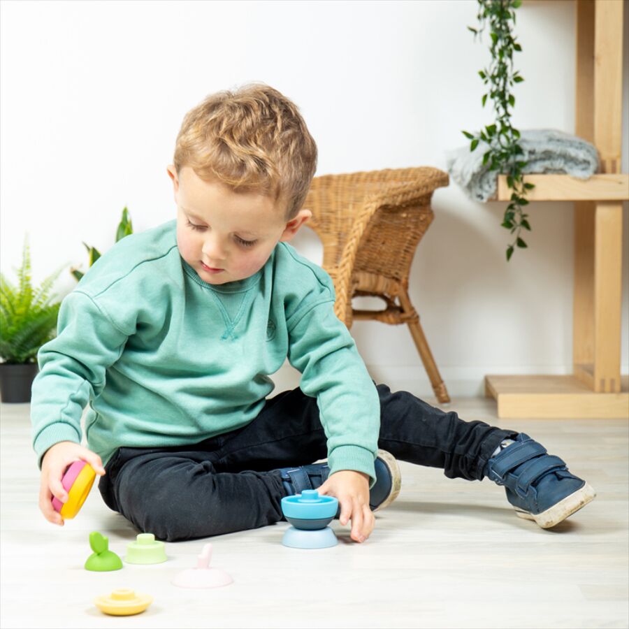 Bigjigs Toys Stacking Apple & Pear - Image 6
