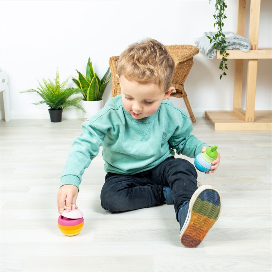 Bigjigs Toys Stacking Apple & Pear - Image 9