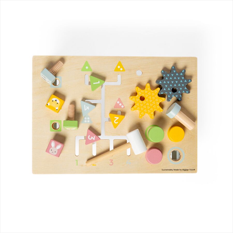 Bigjigs Table Top Activity Bench 100% FSC - Image 8