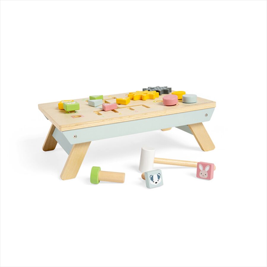 Bigjigs Table Top Activity Bench 100% FSC - Image 2