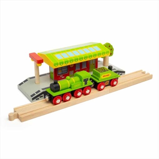 Bigjigs Big Green Engine - Image 6
