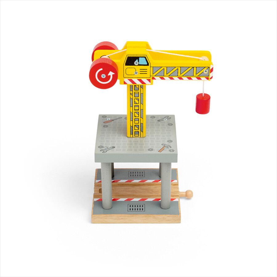Bigjigs Big Yellow Crane - Image 6