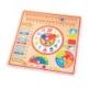 Bigjigs Calendar, Clock, Days & Months Board is packed with fun features and learning opportunities. Learn how to tell the time with the big clock and learn how to tell the different months and days of the week.