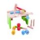 Bigjigs Carpenter's Bench will introduce your little one to the joys of working with tools, includes a hammer, spanner, screwdriver and working nuts and bolts.