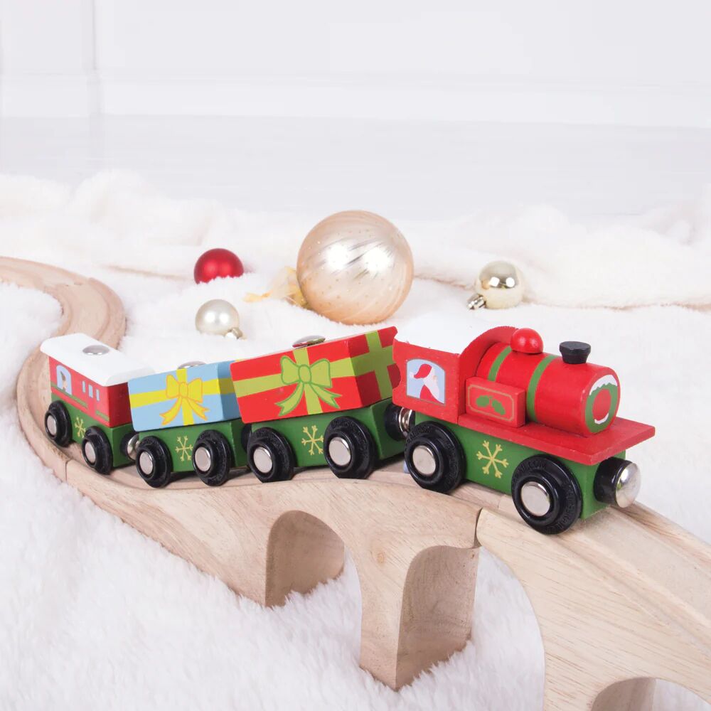Bigjigs Christmas Train - Image 2