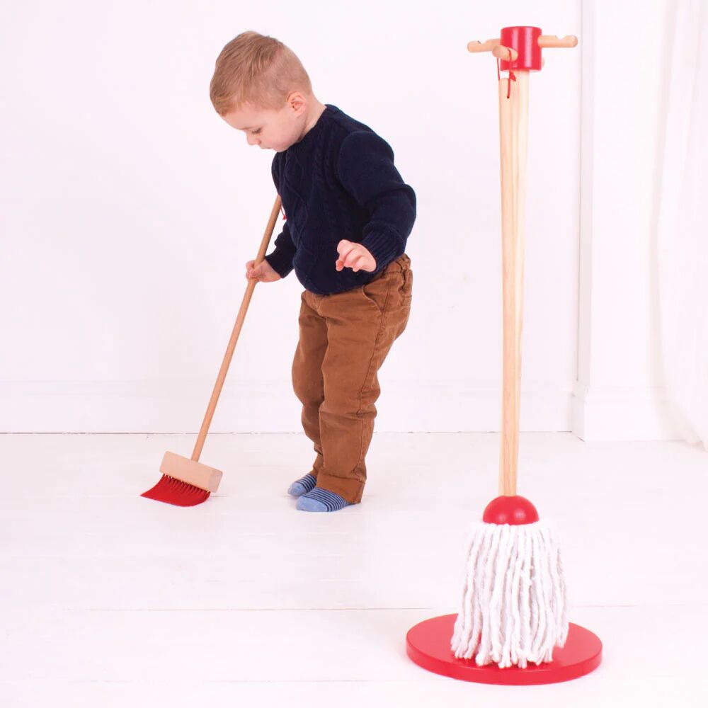 Bigjigs Toys Cleaning Set - Image 5
