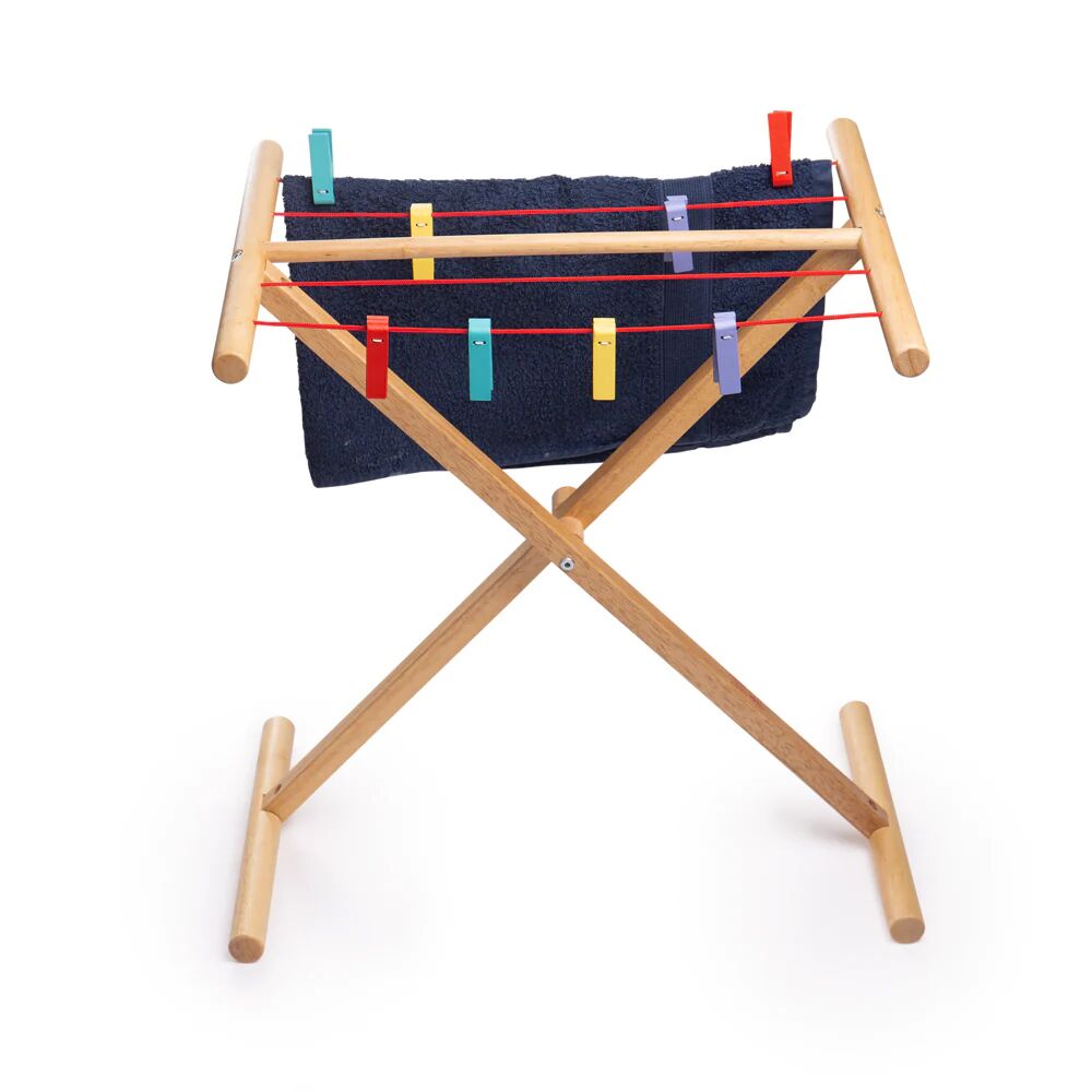 Bigjigs Toys Clothes Airer - Image 2