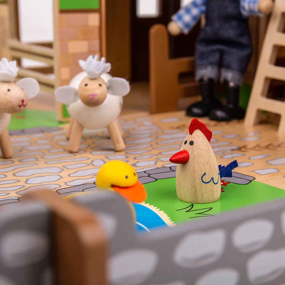 Bigjigs Cobblestone Farm - Image 6