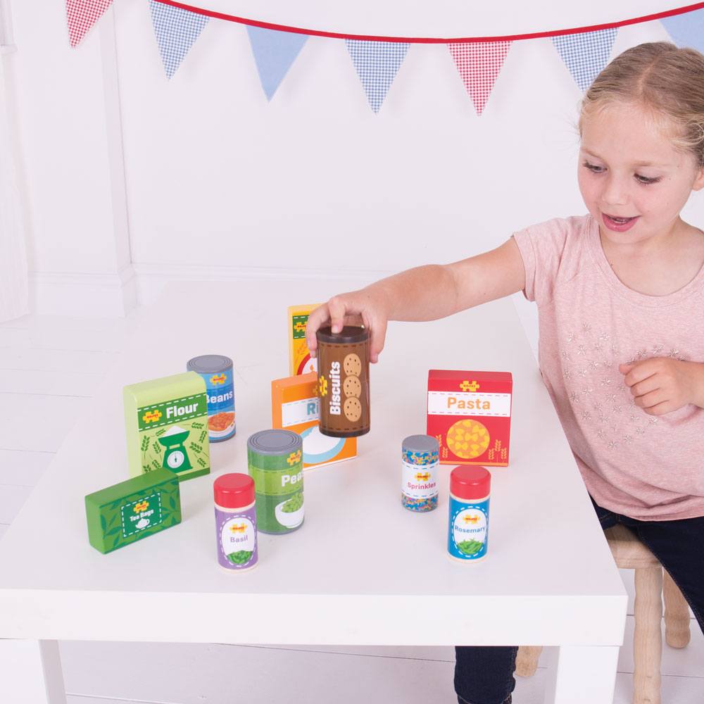 Bigjigs Cupboard Groceries - Image 3