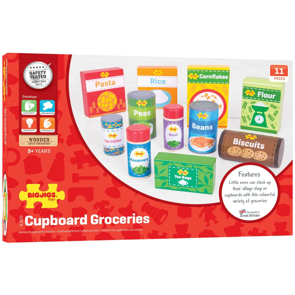 Bigjigs Cupboard Groceries - Image 4