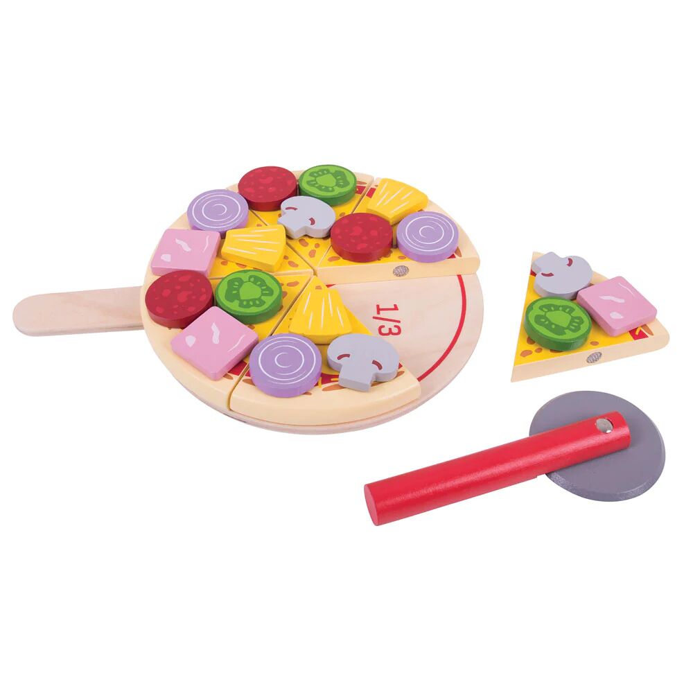 Bigjigs Cutting Pizza - Image 6