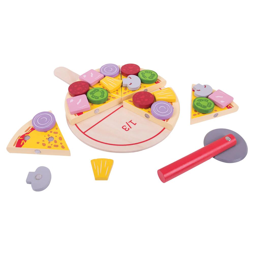 Bigjigs Cutting Pizza - Image 4