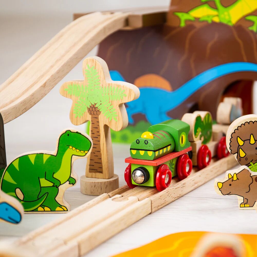 Bigjigs Toys Dino Train Set - Image 7