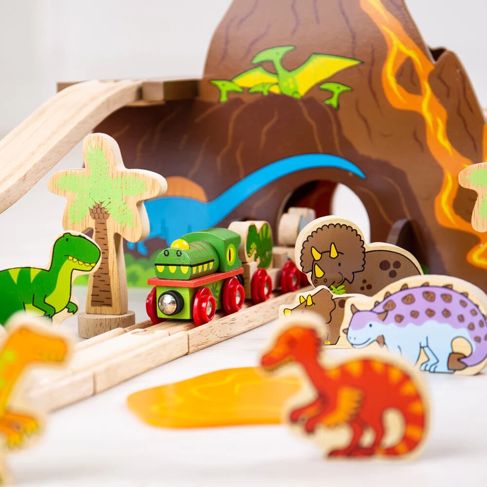 Bigjigs Toys Dino Train Set - Image 6
