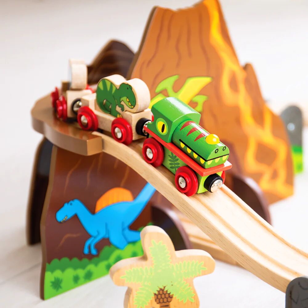Bigjigs Toys Dino Train Set - Image 5