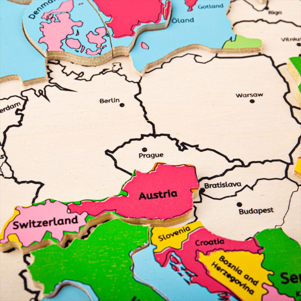 Bigjigs Europe Jigsaw Puzzle - Image 6