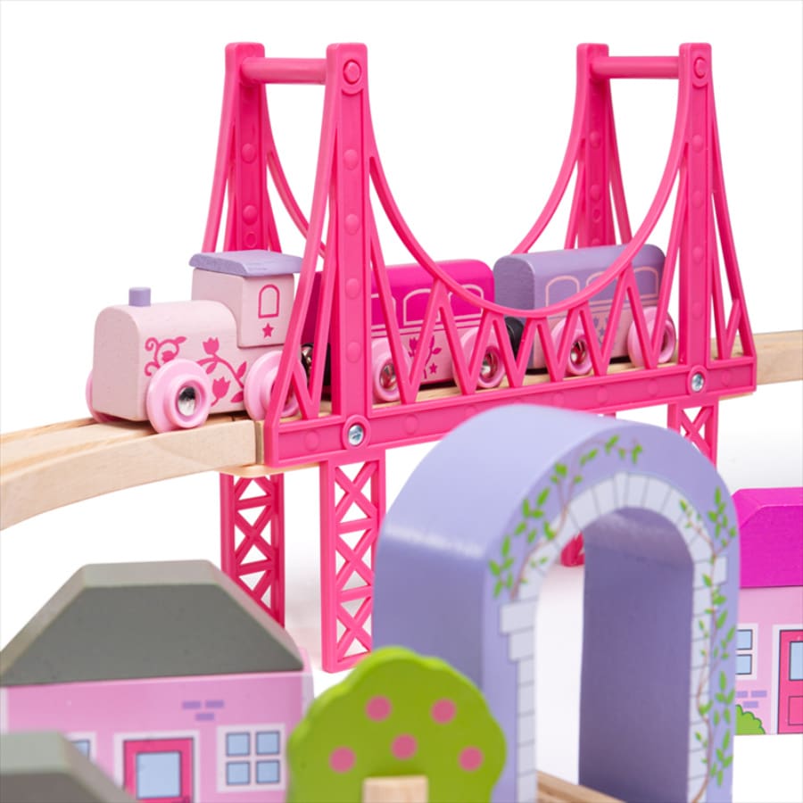 Bigjigs Fairy Town Train Set - Image 5