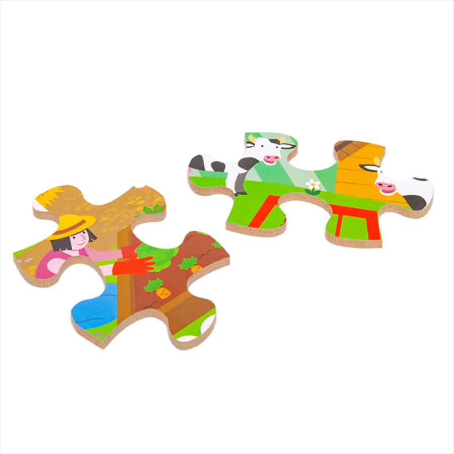 Bigjigs Toys Farmyard Floor Puzzle - Image 7