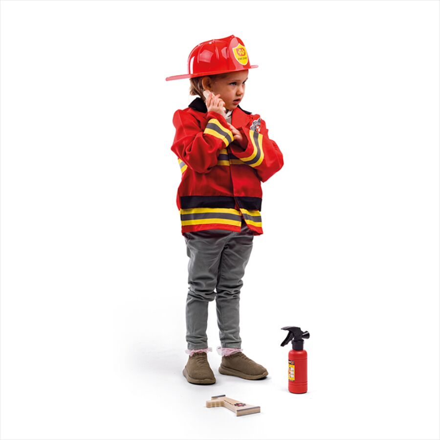 Bigjigs Toys Firefighter Dress Up - Image 6