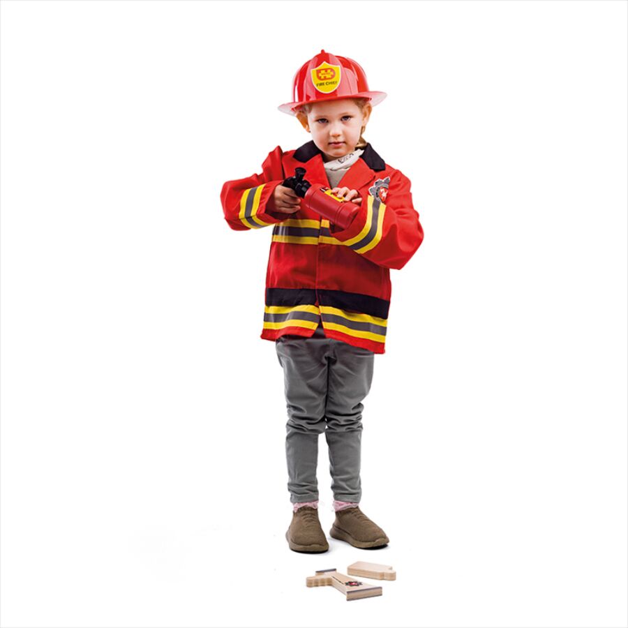 Bigjigs Toys Firefighter Dress Up - Image 5
