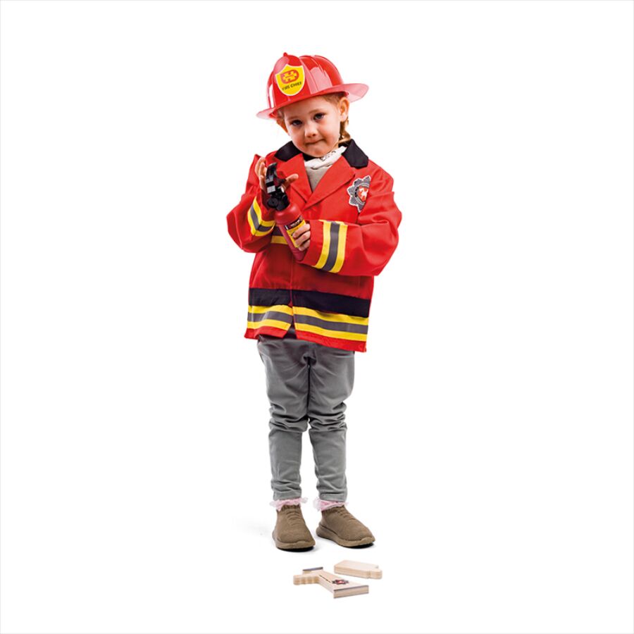 Bigjigs Toys Firefighter Dress Up - Image 4