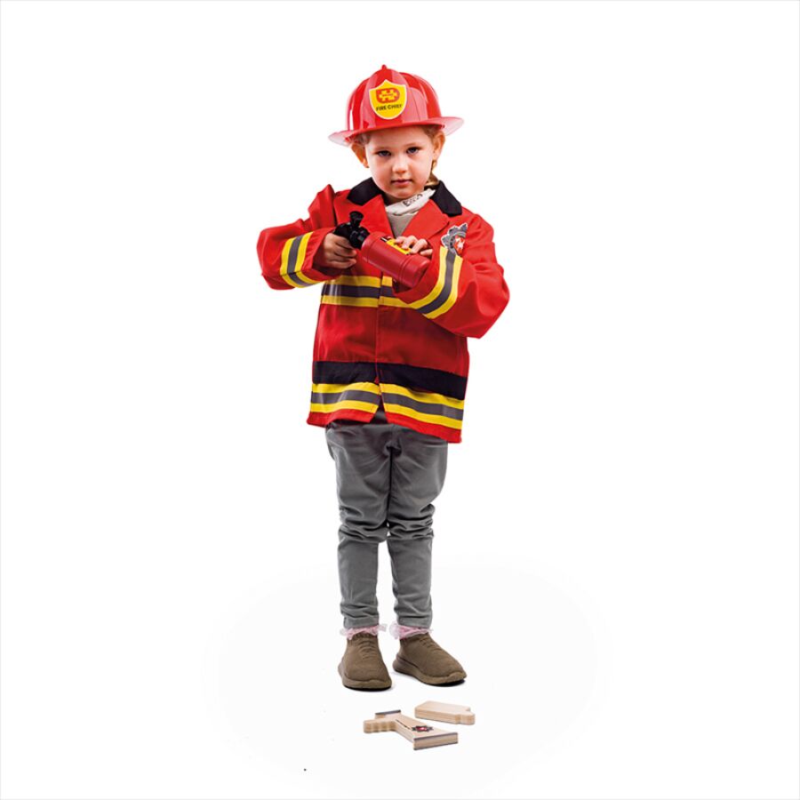 Bigjigs Toys Firefighter Dress Up - Image 3