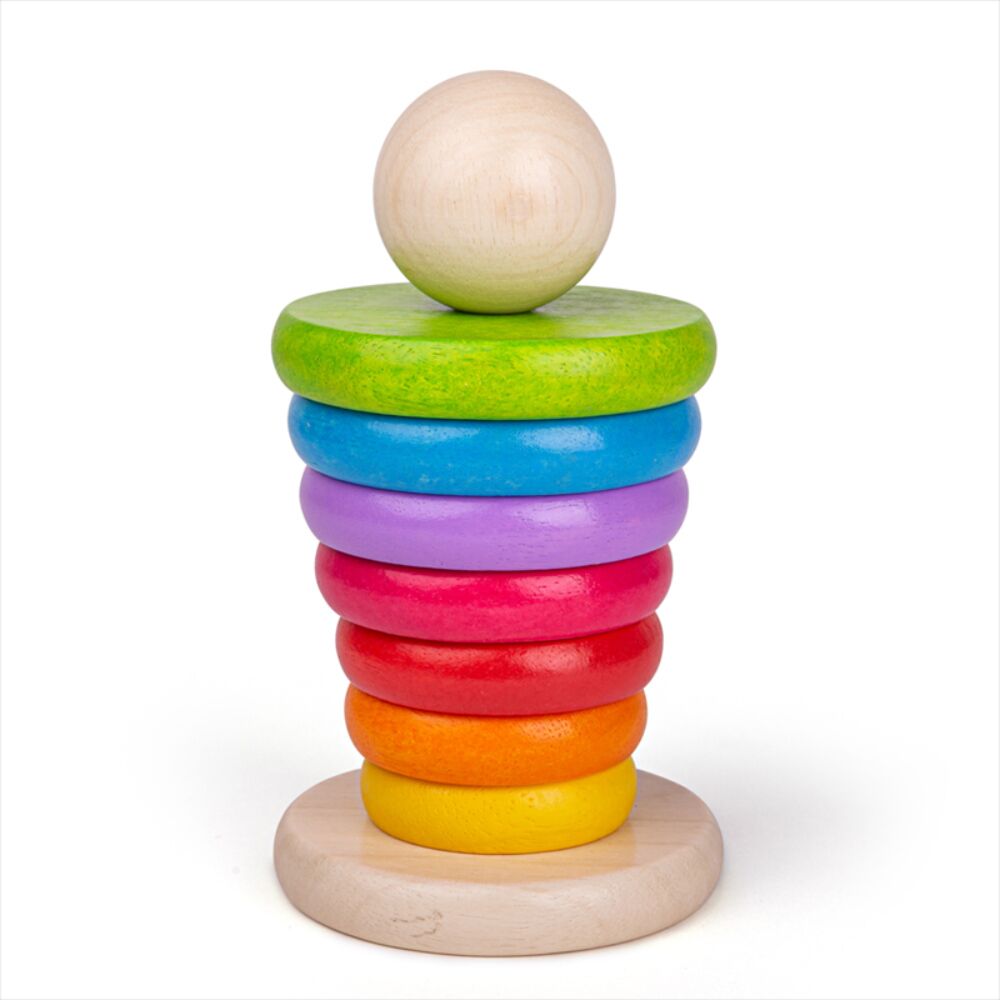 Bigjigs Toys – Oeufs En Craie Arc-en-ciel, 6 Couleurs Pastel, Lavables, Boîte à Oeufs Incluse, Cadeau De Pâques