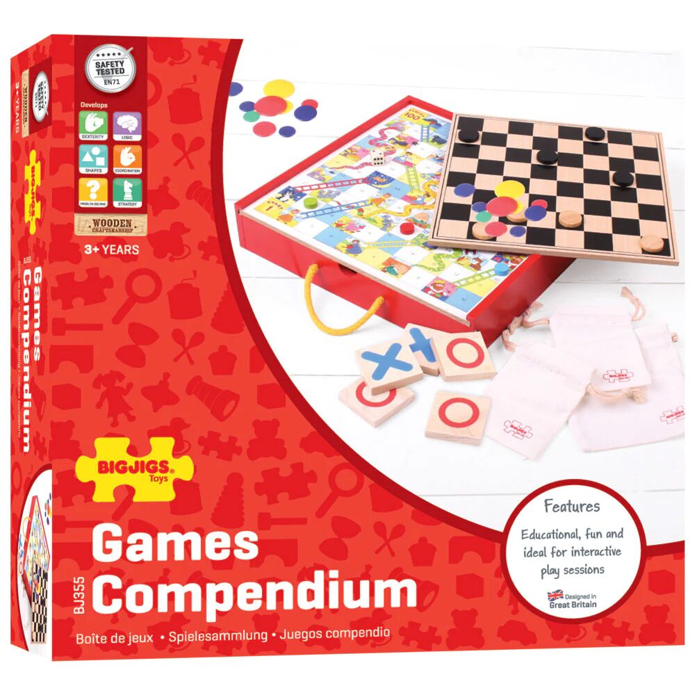 Bigjigs Toys Games Compendium - Image 7