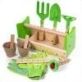 Bigjigs Gardening Caddy packed with kids garden tools and everything young gardeners need to get started, ideal for Window Boxes or Gardens