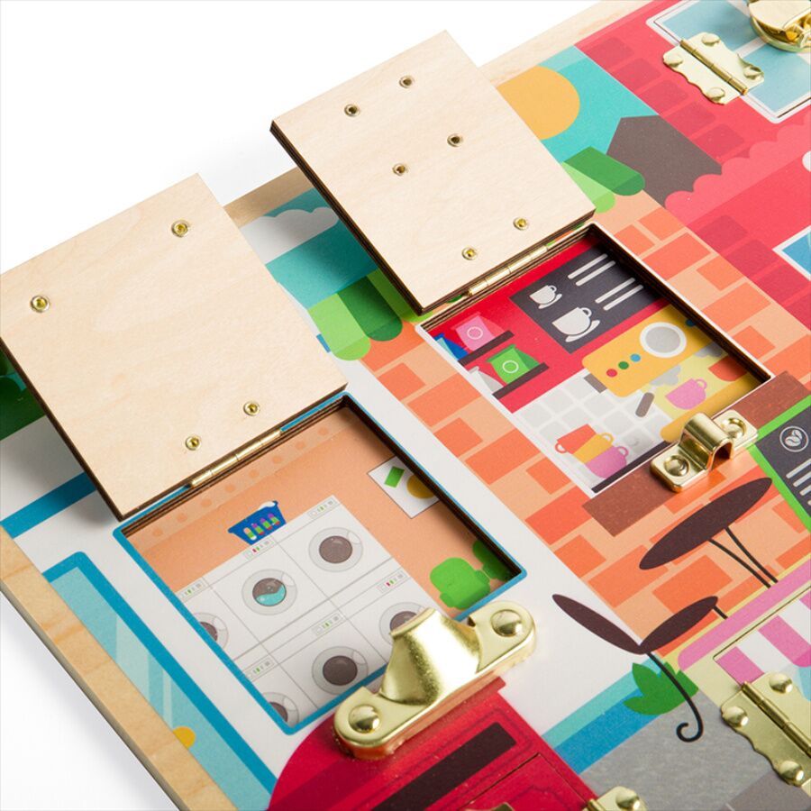 Bigjigs Latches & Catches Board - Image 3