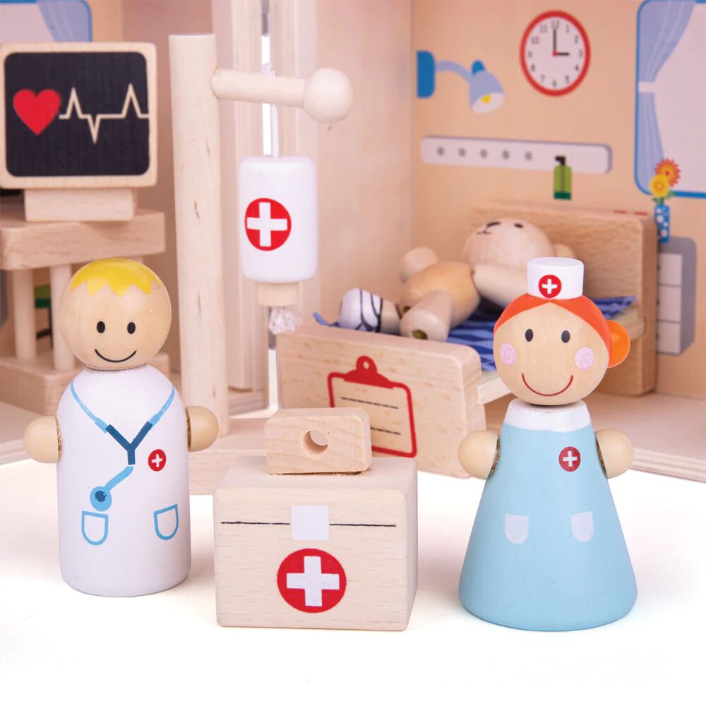 Bigjigs Mini Hospital Playset - Image 2