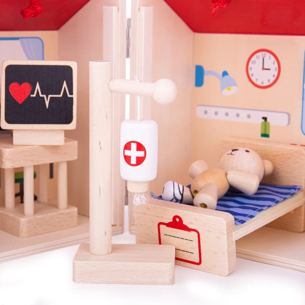 Bigjigs Mini Hospital Playset - Image 3