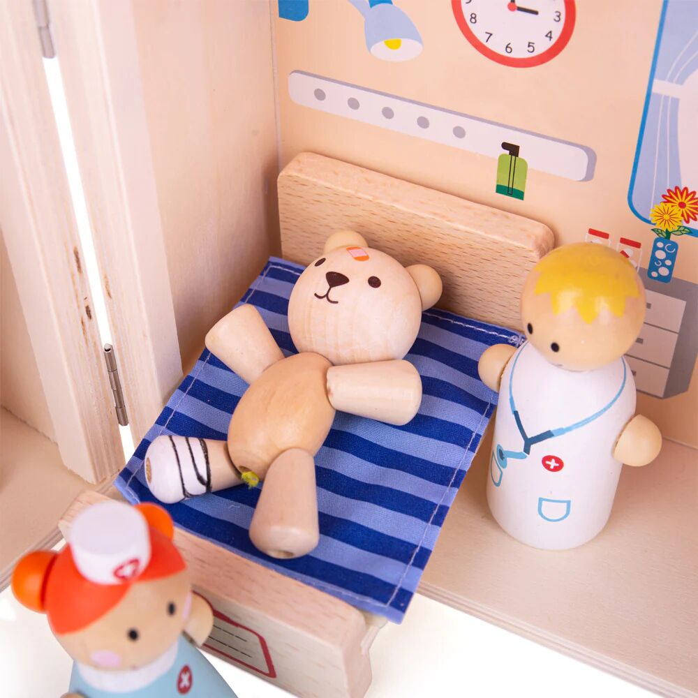 Bigjigs Mini Hospital Playset - Image 4