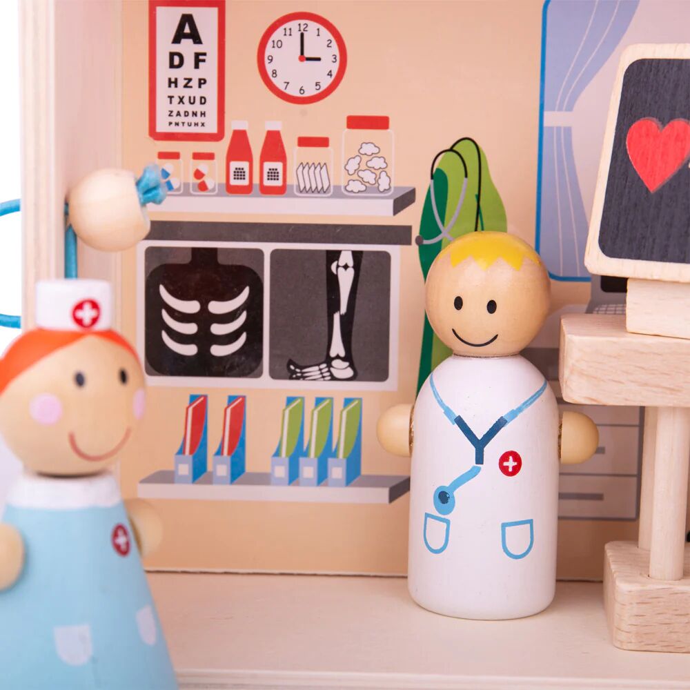 Bigjigs Mini Hospital Playset - Image 5