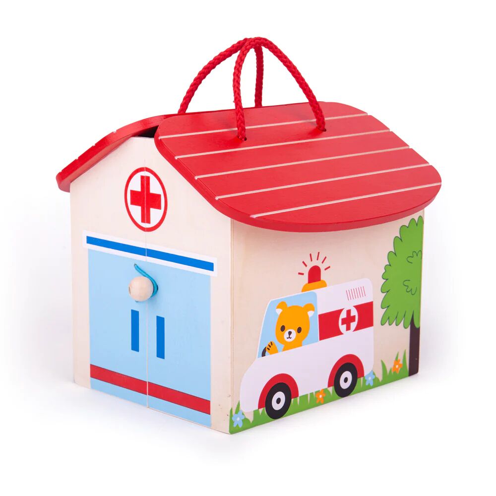 Bigjigs Mini Hospital Playset - Image 8