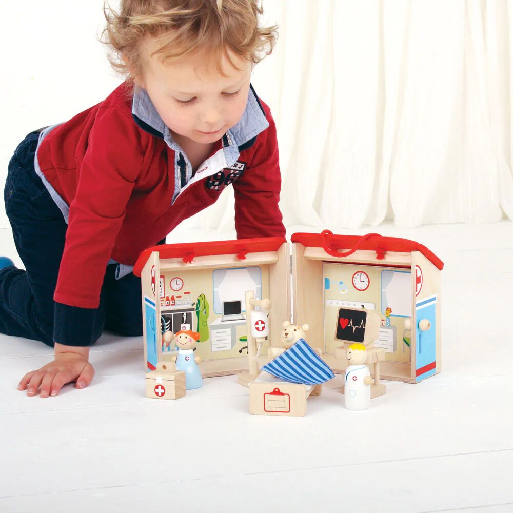 Bigjigs Mini Hospital Playset - Image 7