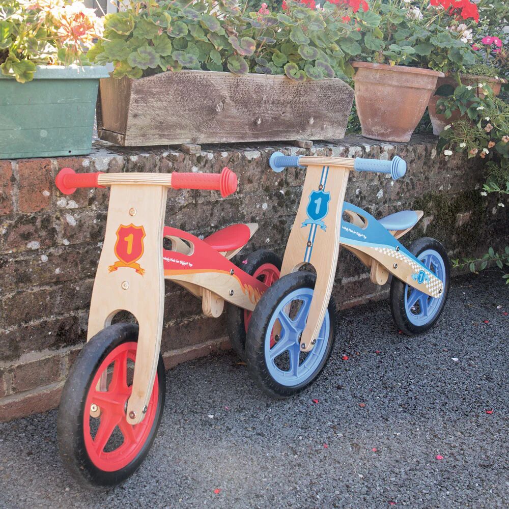 Bigjigs My First Balance Bike Red - Image 4